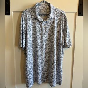 Rhoback Print Polo - XXL - Floral